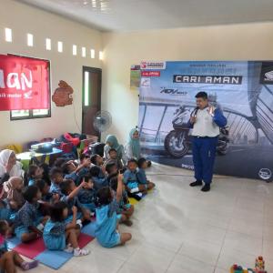 Honda Banten Kenalkan Edukasi Berkendara Aman Sejak Dini Di TK Cendekia Gemilang